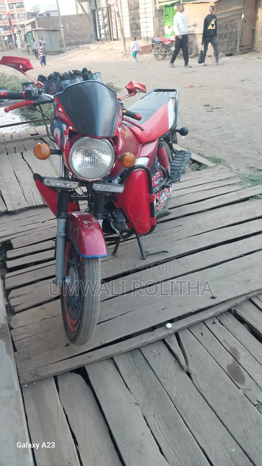 TVS HLX Plus ES 2023 Red
