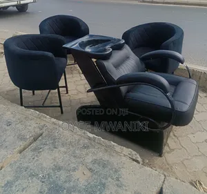Hair Washing Sink Unit and 3 Manicure Seats 