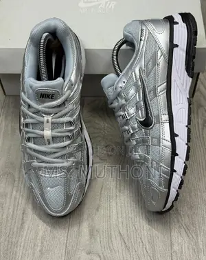  the Nike P-6000 in Metallic Silver Size 38-45