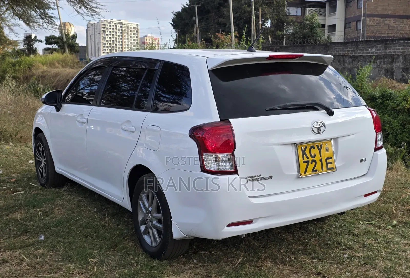 Toyota Corolla Fielder 2013 White