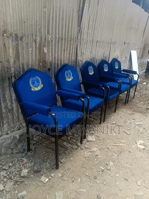 High Density Padded Church Chairs, With Armrest and Logo 