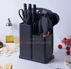 19 Pieces Silicone Set With Knives
