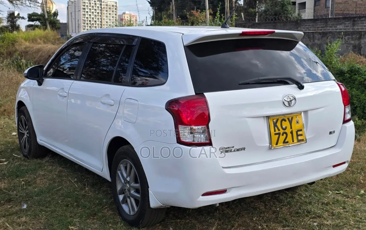 Toyota Corolla Fielder 2013 White