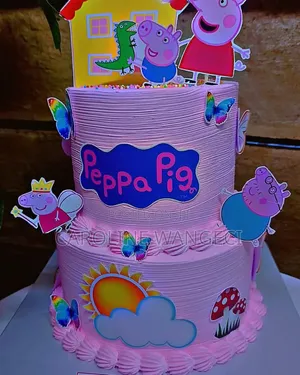 2kg Tiered Cakes Available (Keki Ya Gorofa)