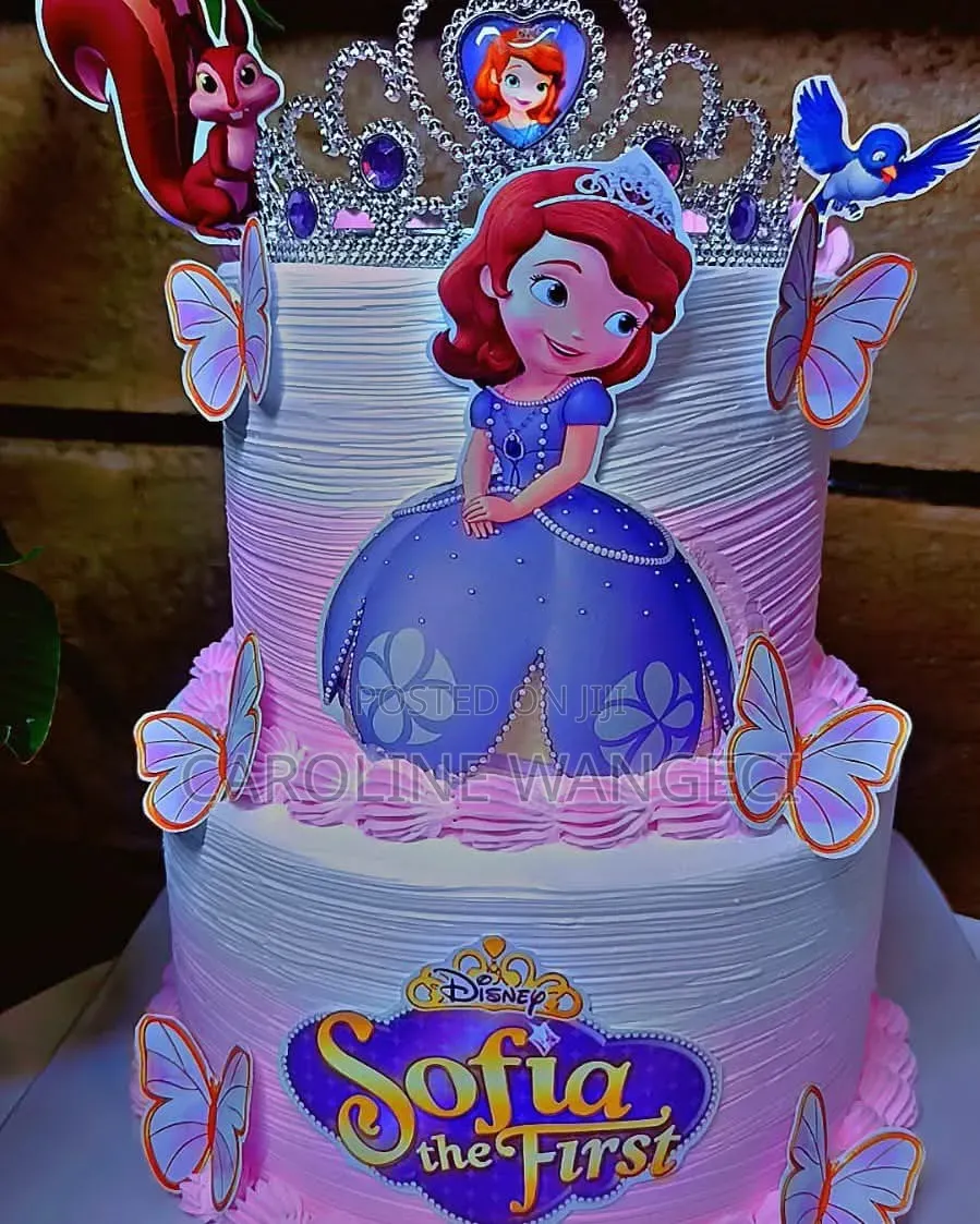2kg Tiered Cakes Available (Keki Ya Gorofa)