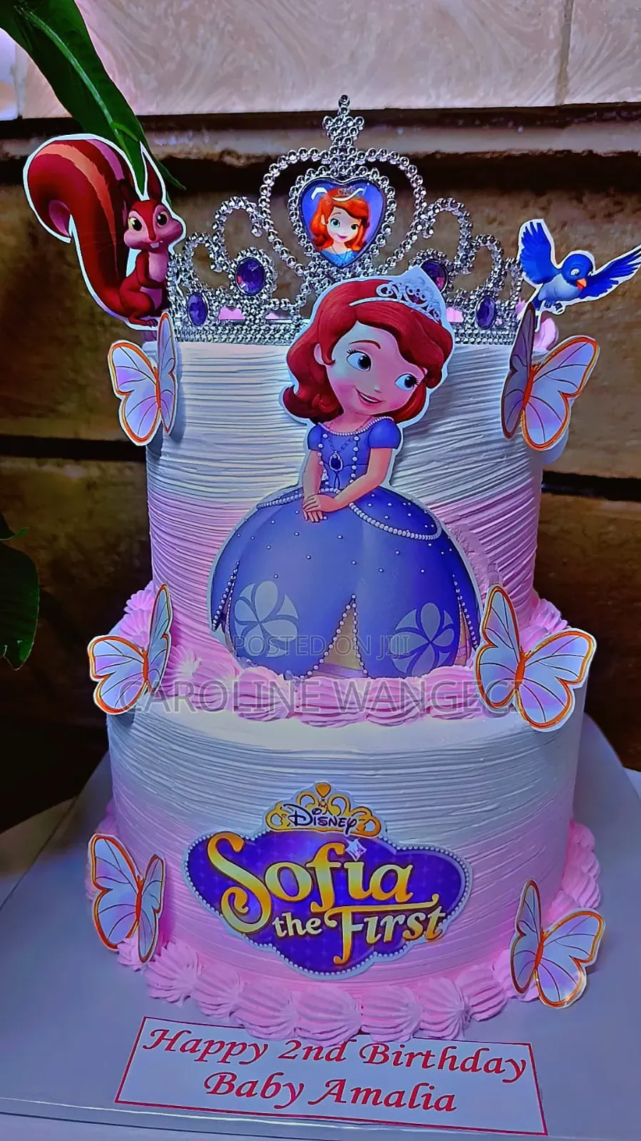 2kg Tiered Cakes Available (Keki Ya Gorofa)