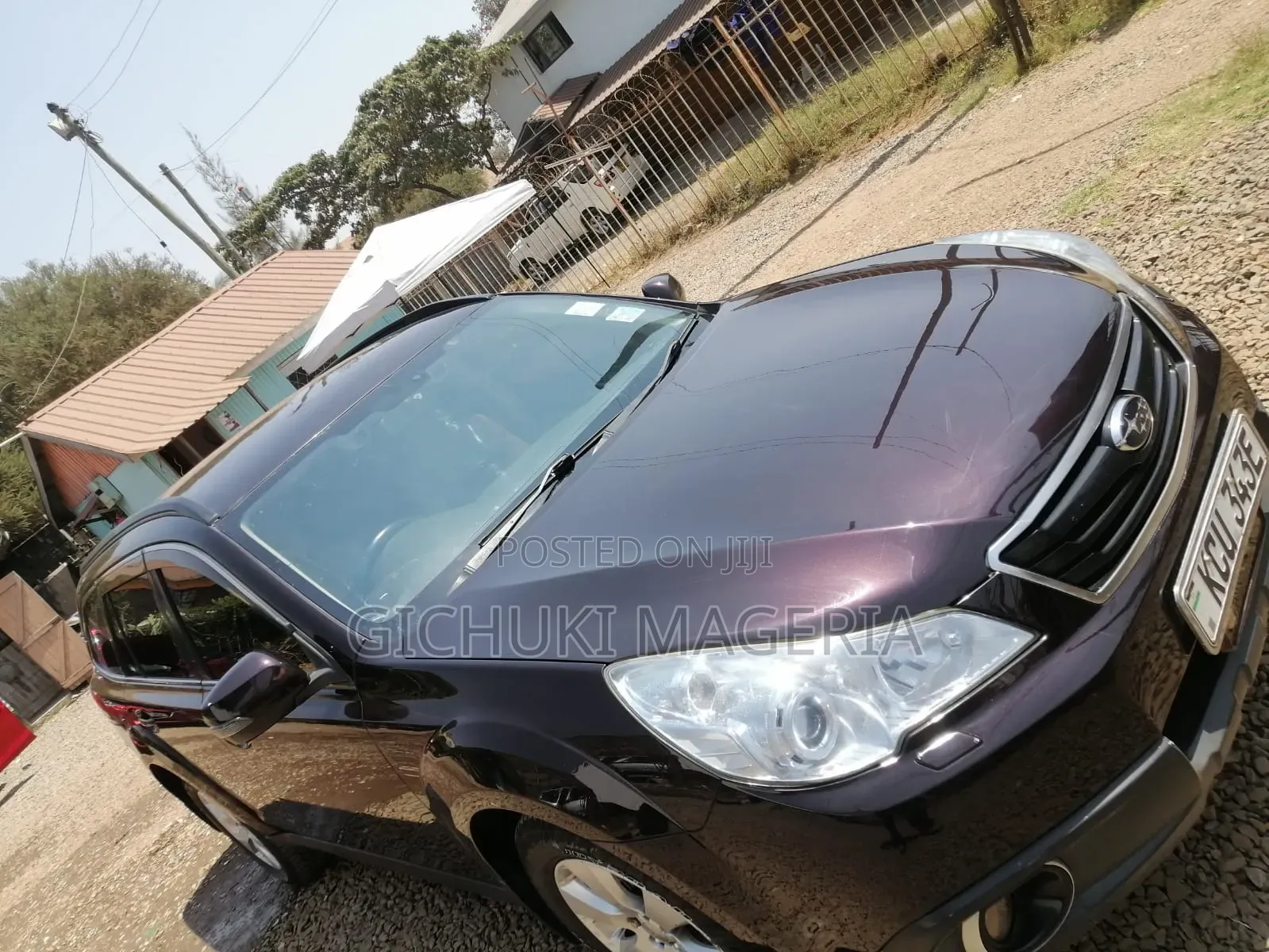 Subaru Outback 2012 Maroon