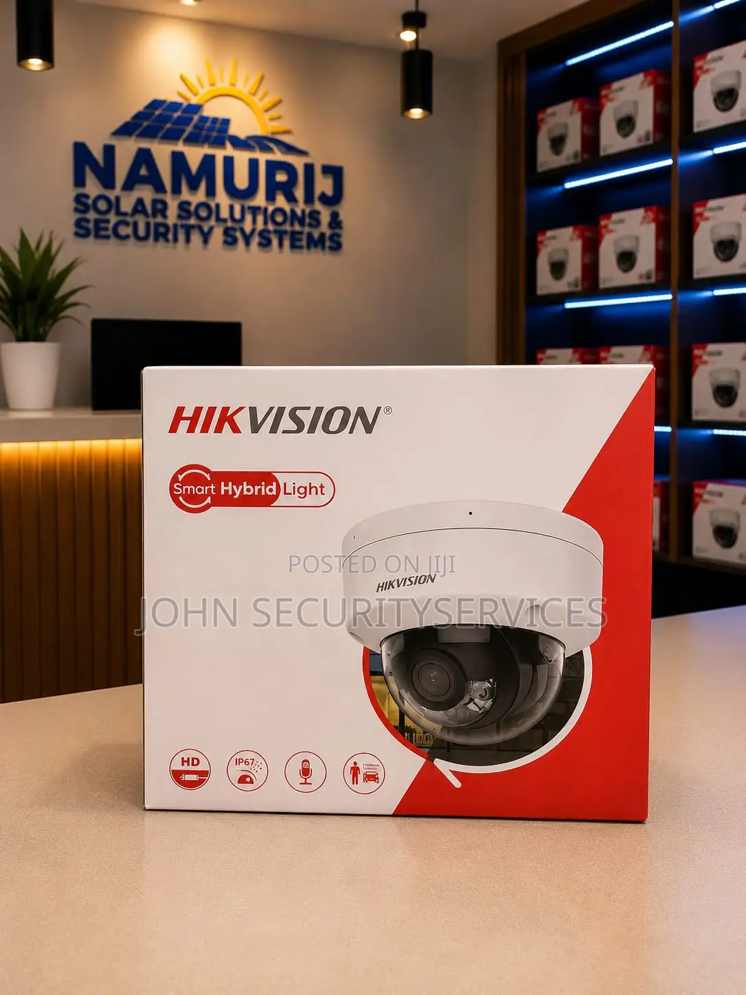 Hikvision 4MP Smart Hybrid Light CCTV Camera | ColorVu | Night Vision