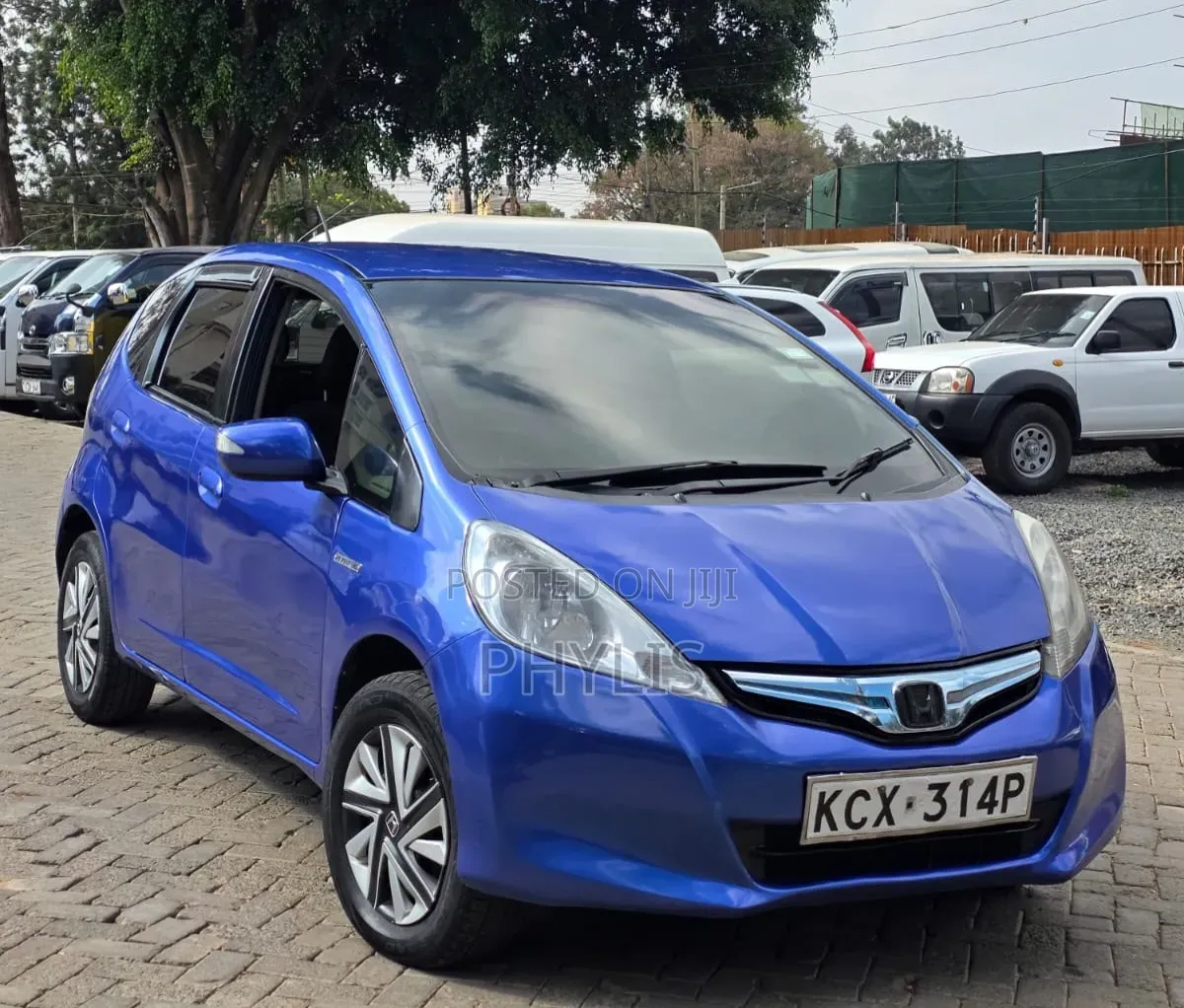 Honda Fit 2012 Blue