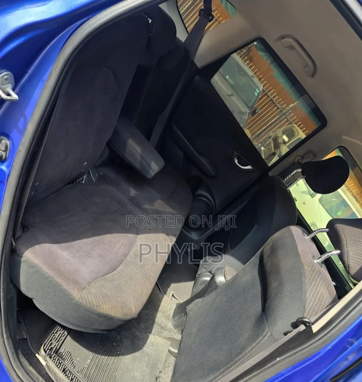 Honda Fit 2012 Blue