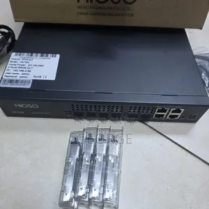 HiOSO 4-Port OLT EPON FTTH 1U Rack Mount