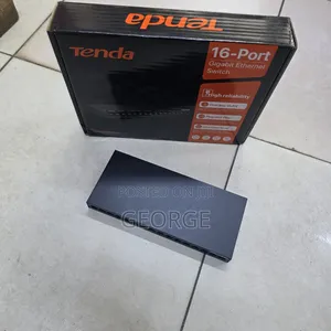 Tenda 16 Port Gigabit Switch TEG1016M – High Speed Network