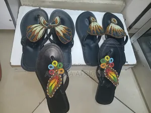 Black Masai Sandals