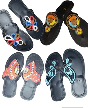 Black Masai Sandals