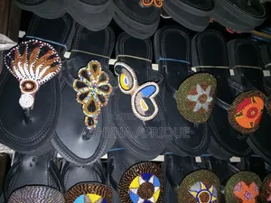 Black Masai Sandals