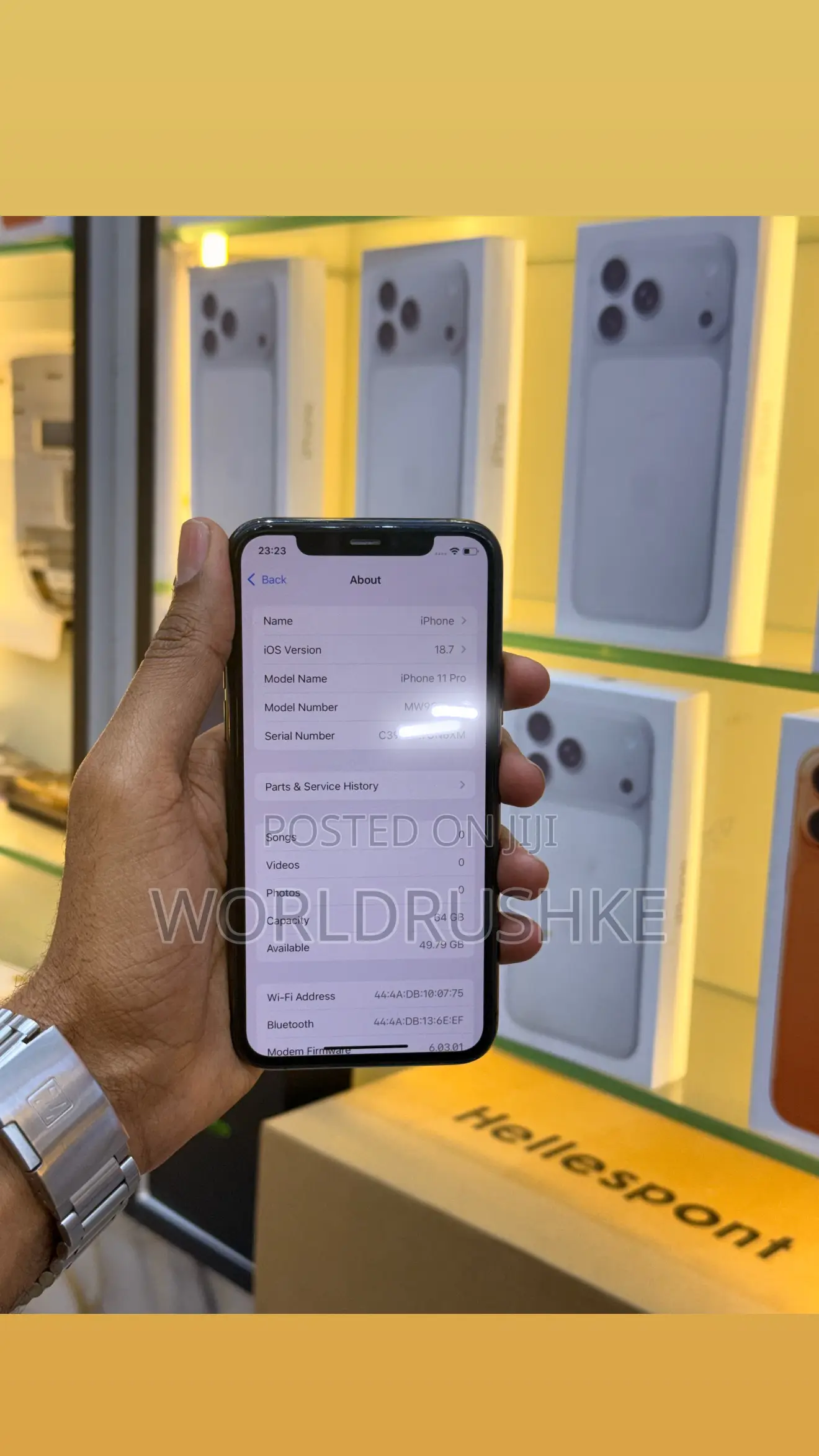 Apple iPhone 11 Pro 64 GB Black
