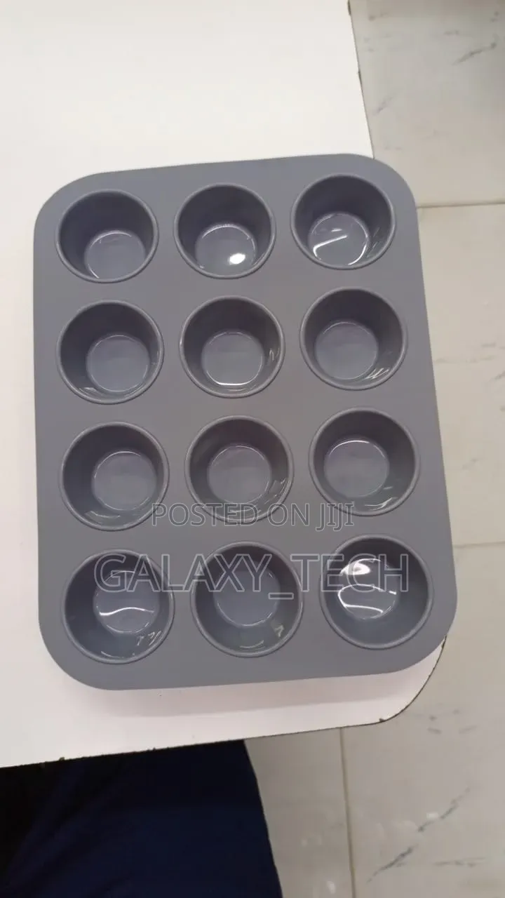 3D Silicone Cupcake Baking Tins