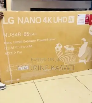LG 65′′ 65nu840b6la Nano Ai Smart TV