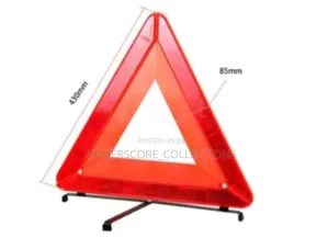 Battery-Powered Car Emergency Warning Triangle