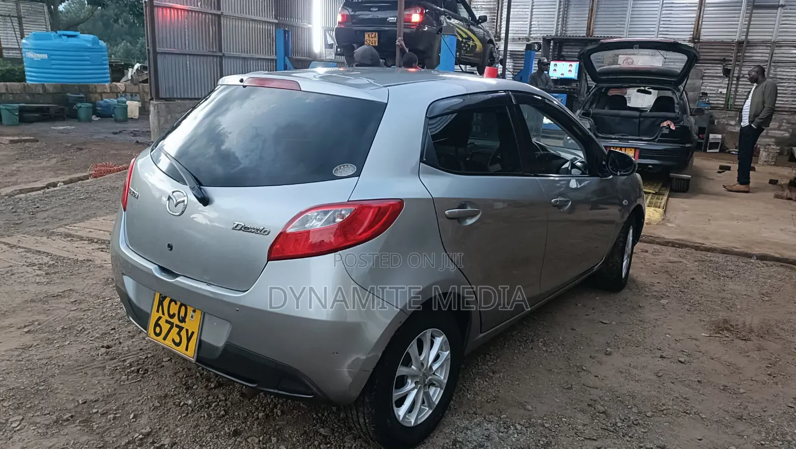 Mazda Demio 2011 Gray