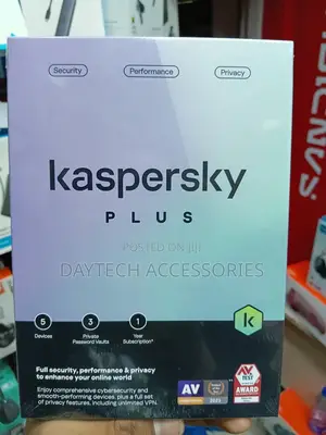 Kaspersky Plus Internet Security 5 Devices 1 Year – KL1042Q5EFS