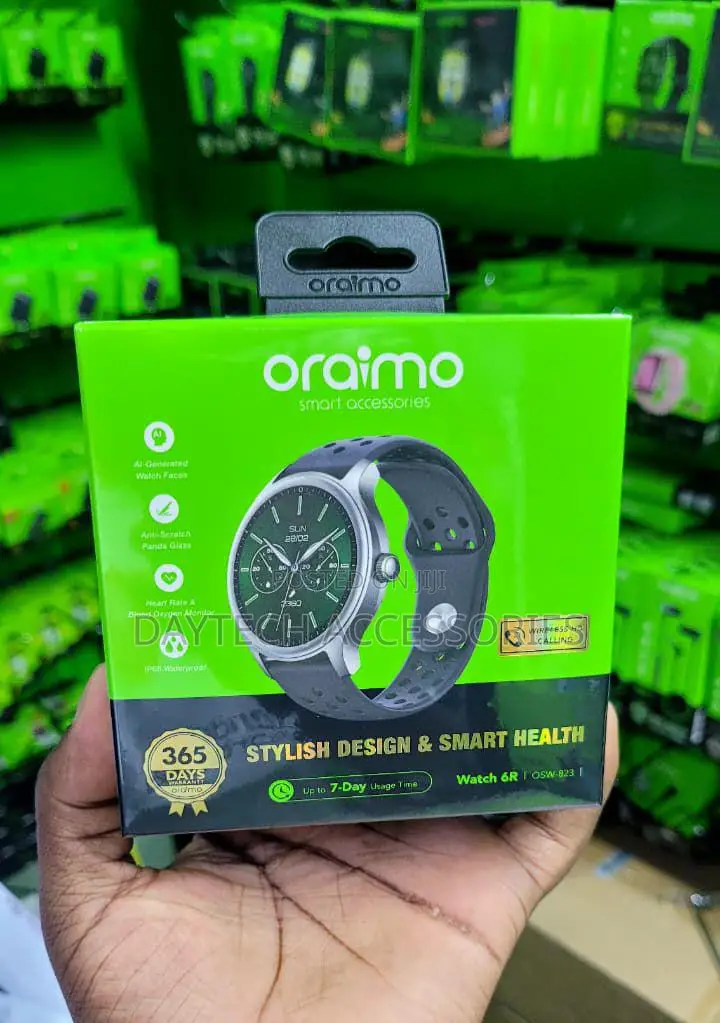Oraimo Watch 6R 1.39'' Anti-Scratch IP68 Smart Watch