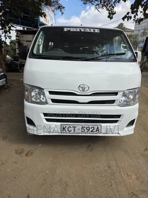 Toyota HiAce 2012 White