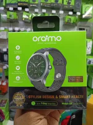 Oraimo Watch 6R Smart Watch (OSW-823) – Wireless HD Calling.