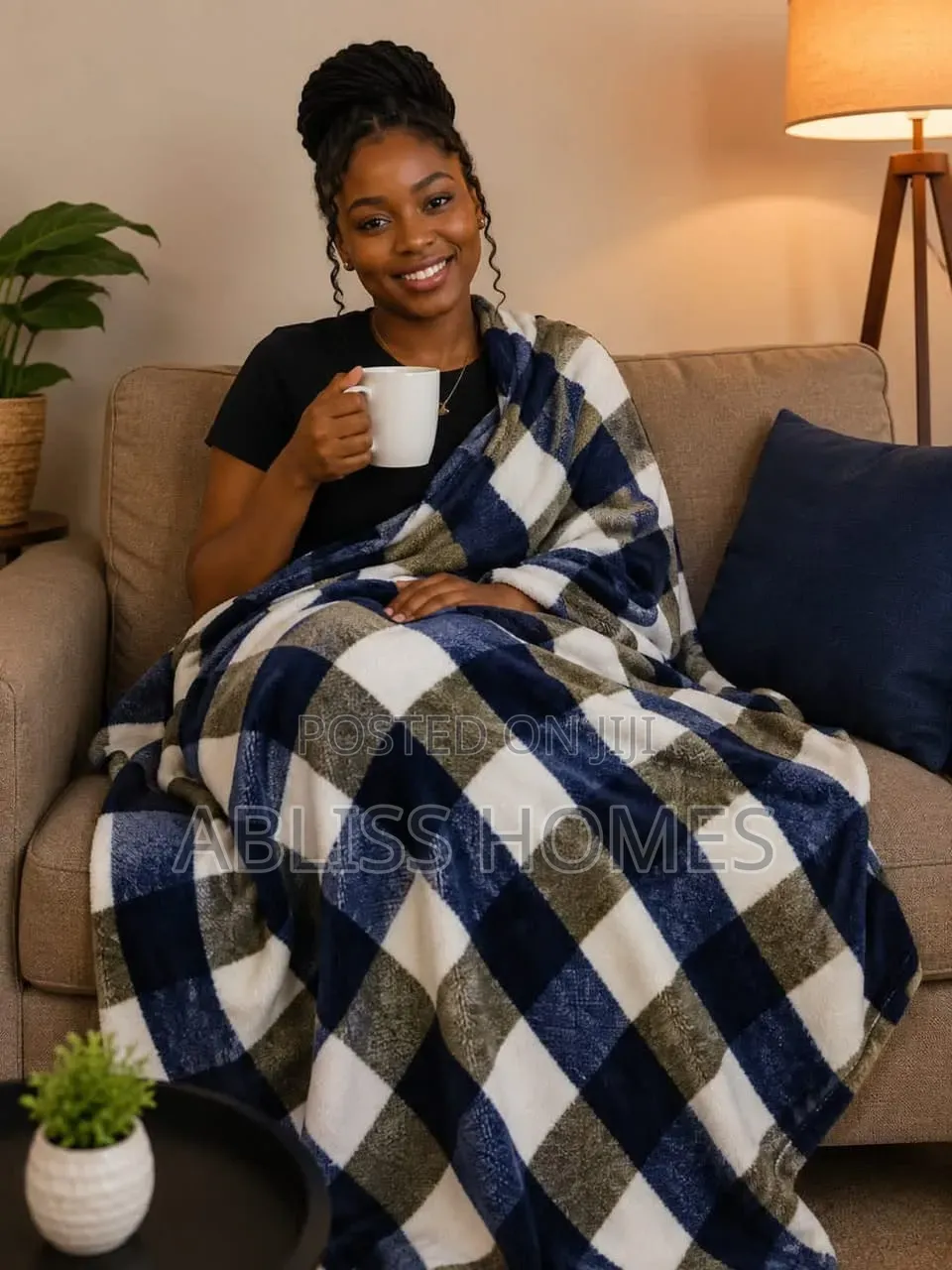 Luxury Textured Fleece Blanket