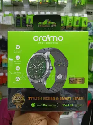 Oraimo Smart Watch 6R OSW-823 Stylish Design Smart Health