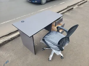 Modern Office Desk Ergonomic Mesh Chair Set
