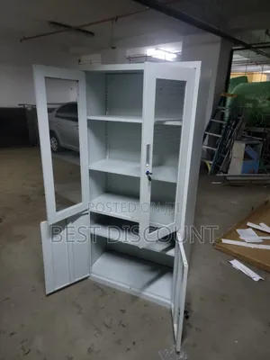 Half - Glass Files Cabinets