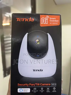 Tenda CP3 Pro Span/Tilt Smart Wi-Fi CCTV Camera With 360 Rotation