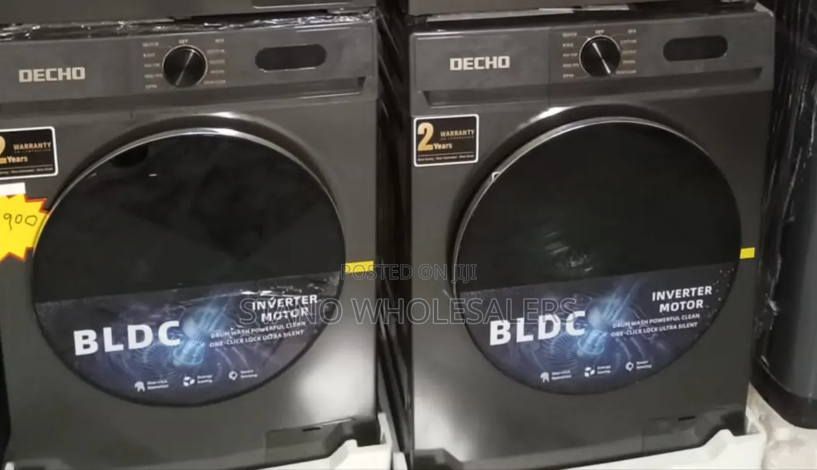 Decho 10Kg Front Load Washing Machine