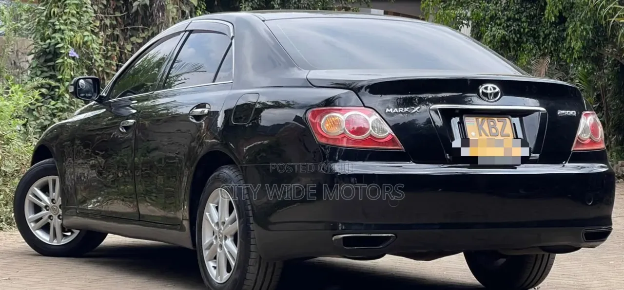 Toyota Mark X 2008 Black