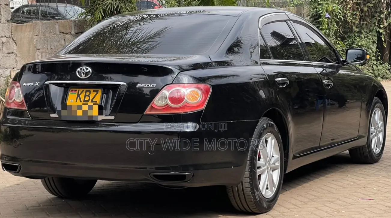 Toyota Mark X 2008 Black