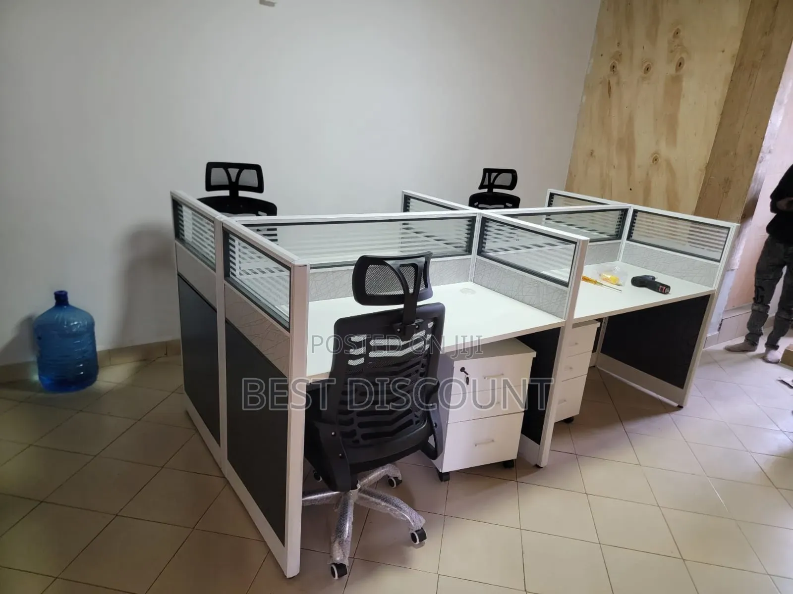 Office Desk 4 - Way Workstations