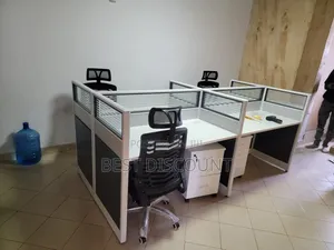 Office Desk 4 - Way Workstations