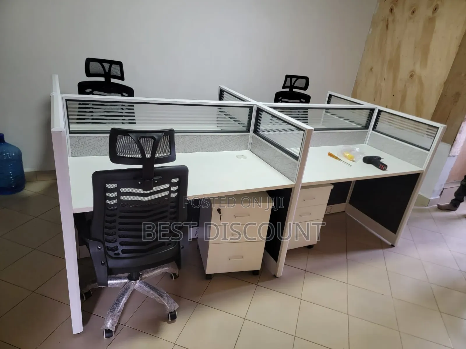 Office Desk 4 - Way Workstations