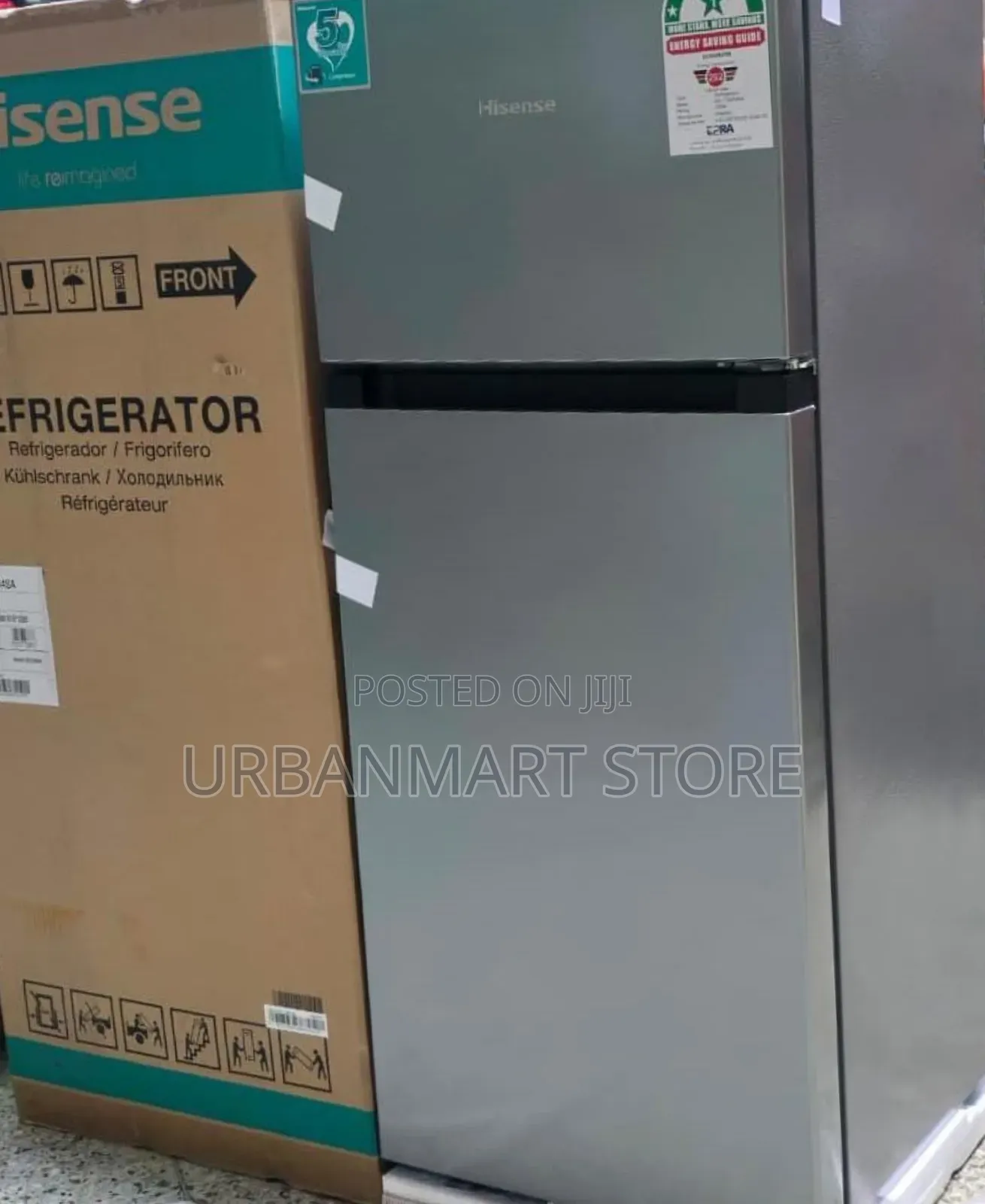 Hisense 120L Double Door Fridge REF120DR
