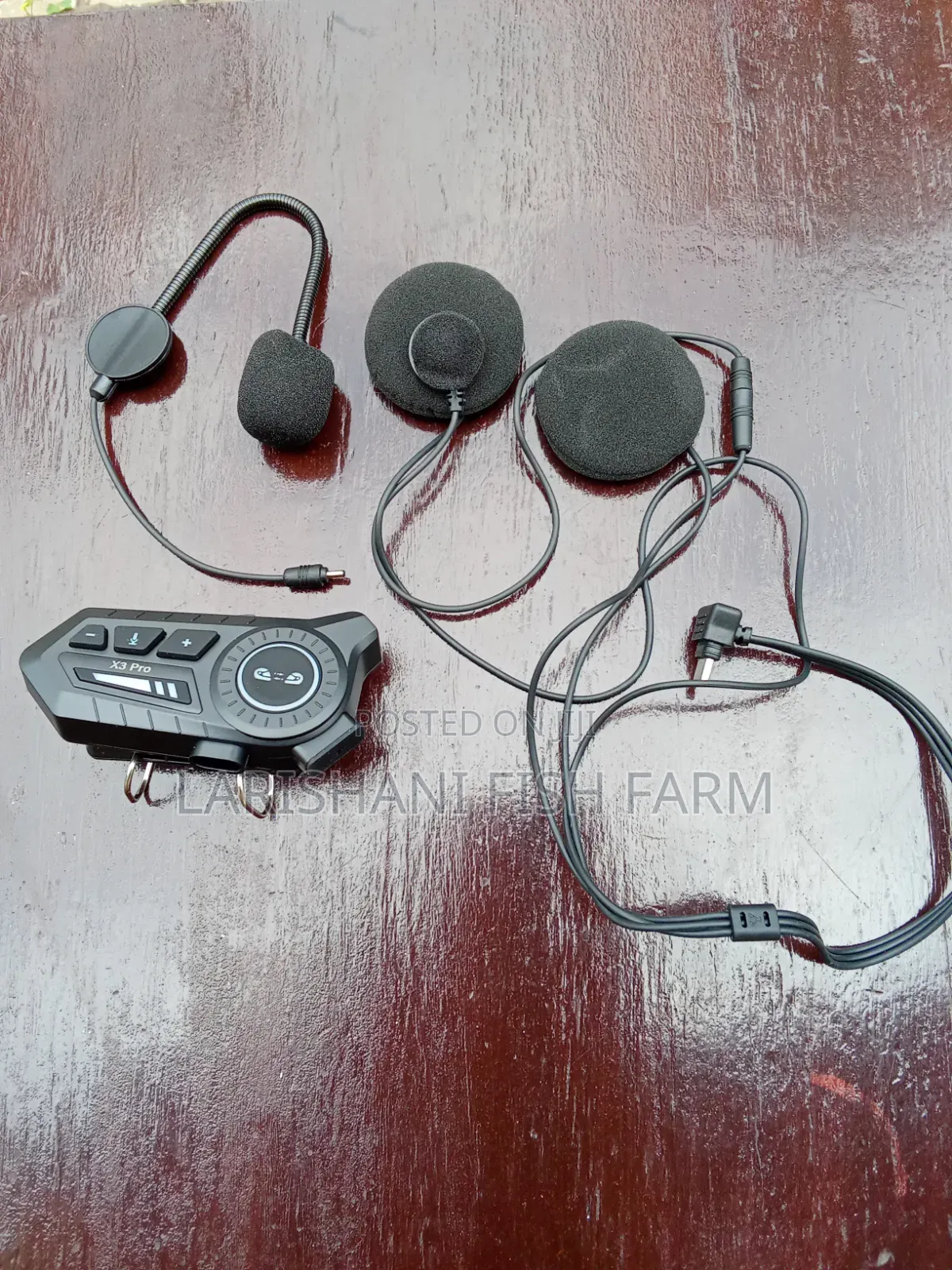 Helmet Bluetooth and Dual Intercom Device