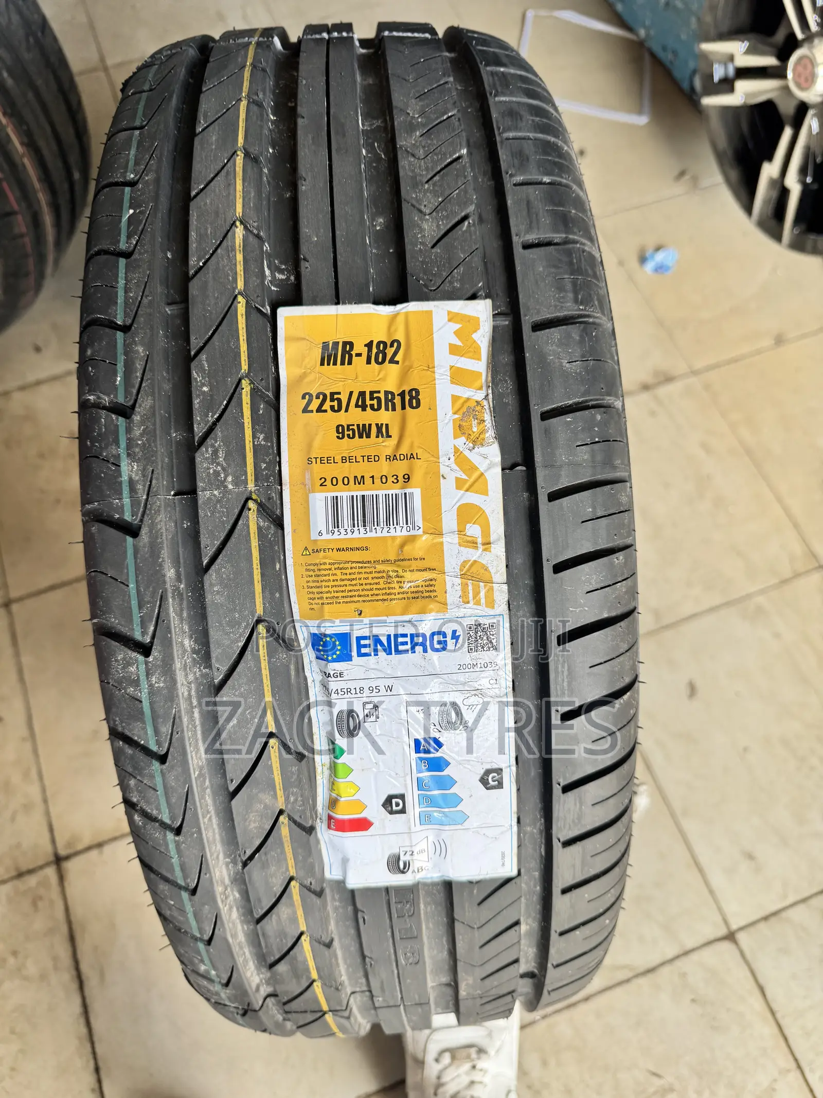 225/45r18 Mirage Tyre