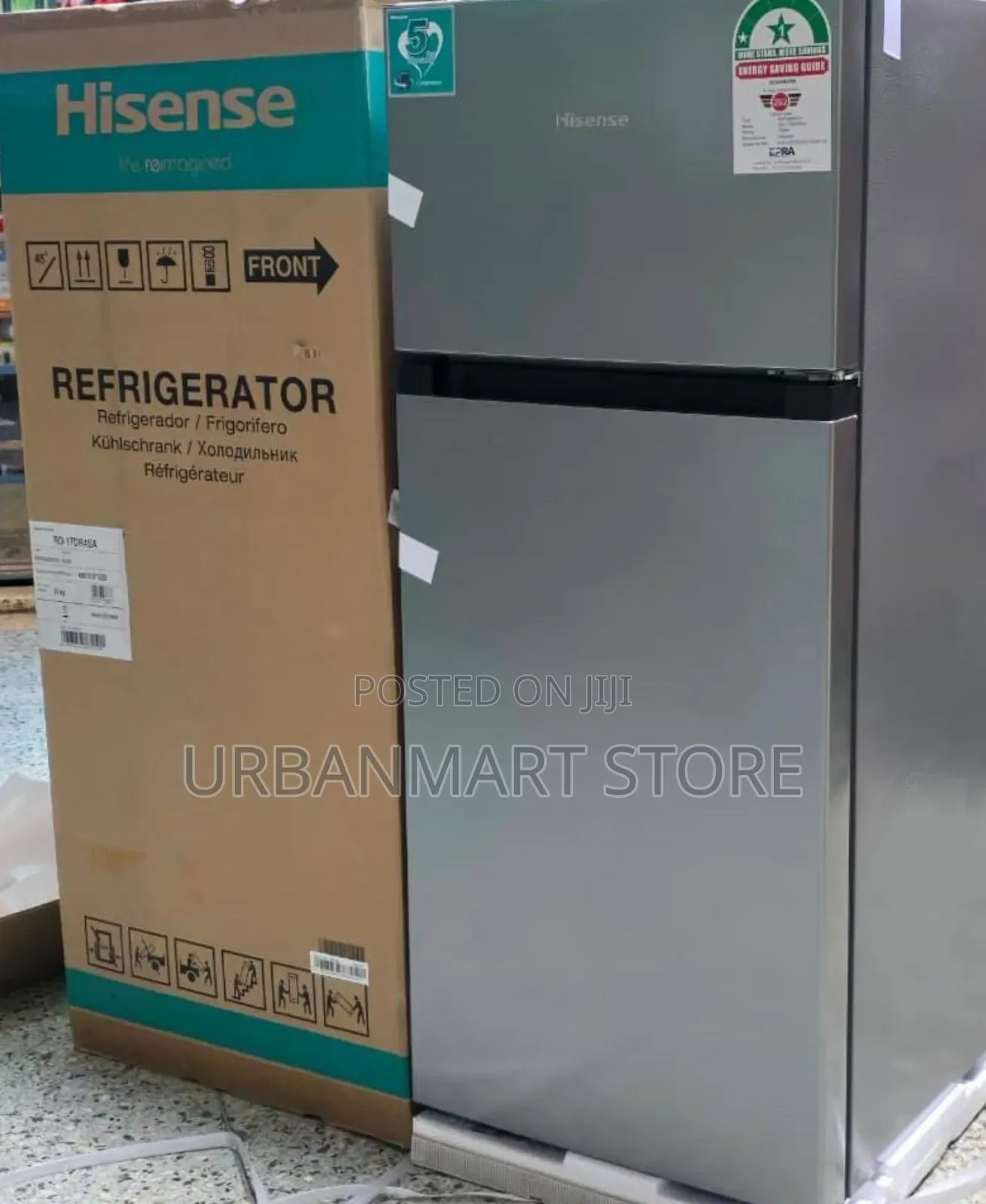 Hisense 120 Litres Two Door Refrigerator