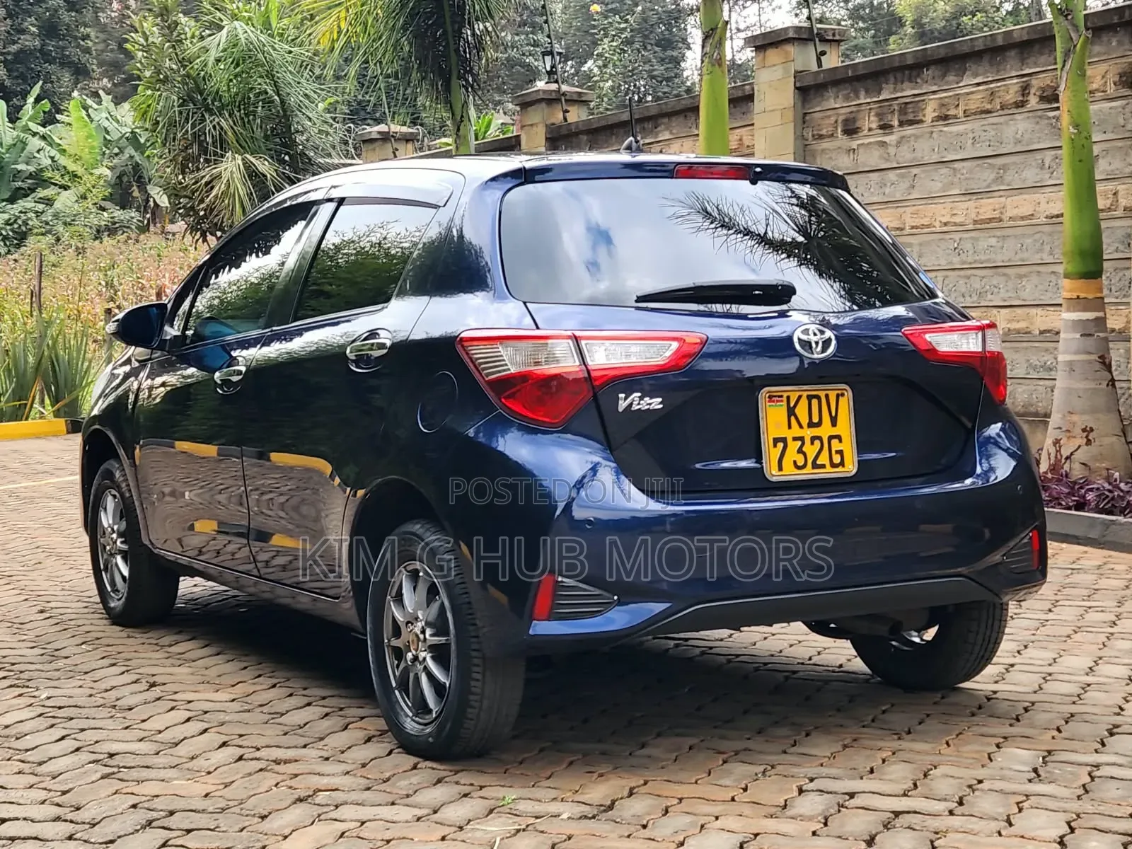 Toyota Vitz 2019 Blue