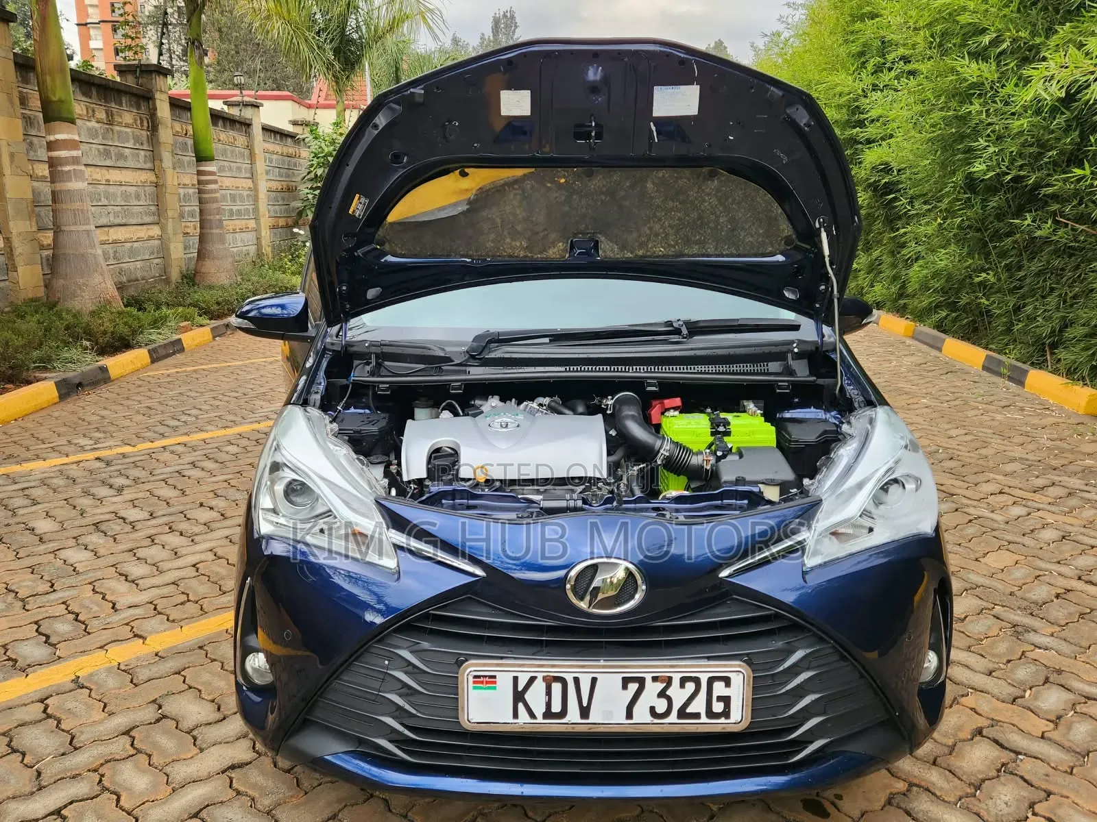 Toyota Vitz 2019 Blue