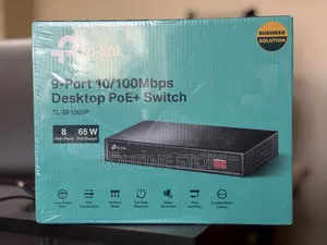 Tplink 9port Poe Desktop Switch TL-SF1009P