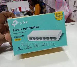TP-Link 8 Port Network Switch 100Mbps Plug and Play