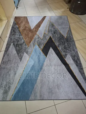 3D Carpet 5*8 – Modern Greek Key Design