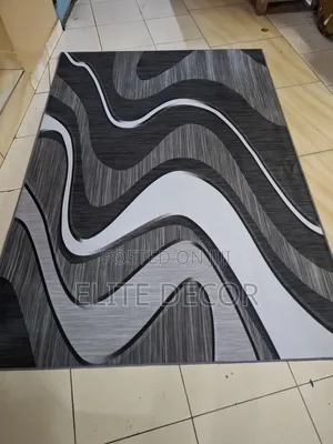 3D Carpet 5*8 – Modern Greek Key Design