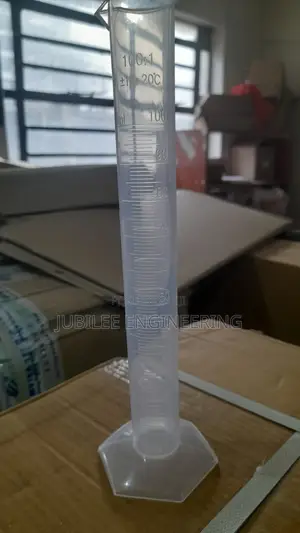 Hexagonal Measuring Cylinder (100ml) Pp